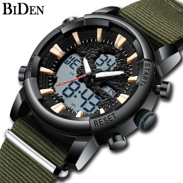 wristwatches brand sports mens quartz watch men army waterproof watches led digital with nylon strap male clock relogio, Slivery;brown
wristwatches brand sports mens quartz watch men army waterproof watches led digital with nylon strap male clock relogio, Slivery;brown