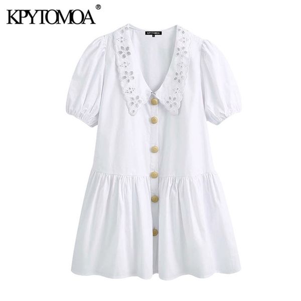 women sweet fashion hollow out embroidery ruffled mini dress v neck puff sleeve female dresses vestidos 210420, Black;gray
women sweet fashion hollow out embroidery ruffled mini dress v neck puff sleeve female dresses vestidos 210420, Black;gray