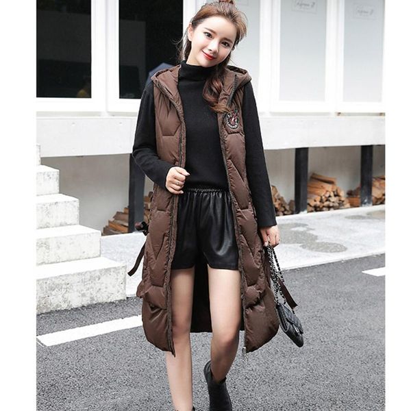women's vests autumn winter cotton vest women ladies casual waistcoat female sleeveless long jacket slim fit warm coat large size, Black;white
women's vests autumn winter cotton vest women ladies casual waistcoat female sleeveless long jacket slim fit warm coat large size, Black;white