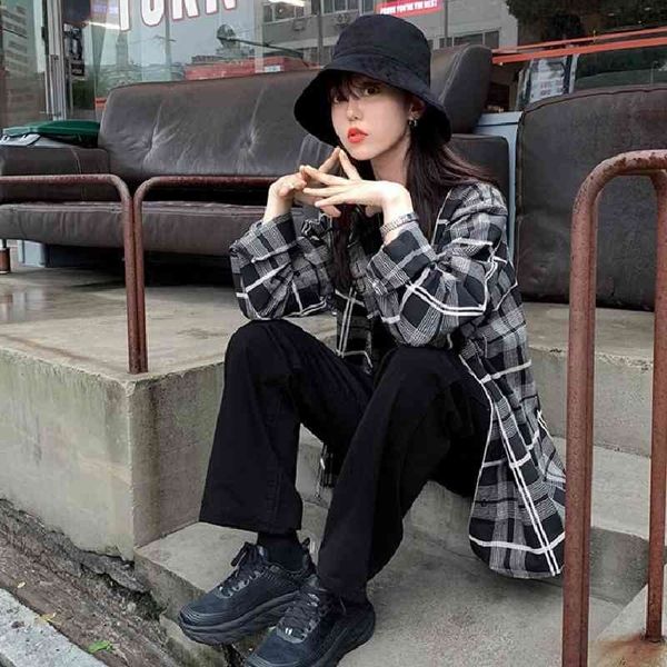 new plaid shirt oversize female women long sleeve cotton girls blouse autumn plus size women blouses plaid blue femme blusas 210410, White
new plaid shirt oversize female women long sleeve cotton girls blouse autumn plus size women blouses plaid blue femme blusas 210410, White