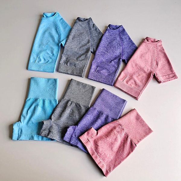 yoga outfit 2pcs seamless women set workout sportswear gym clothing fitness short sleeve shirt crop high waist shorts sports suits
yoga outfit 2pcs seamless women set workout sportswear gym clothing fitness short sleeve shirt crop high waist shorts sports suits