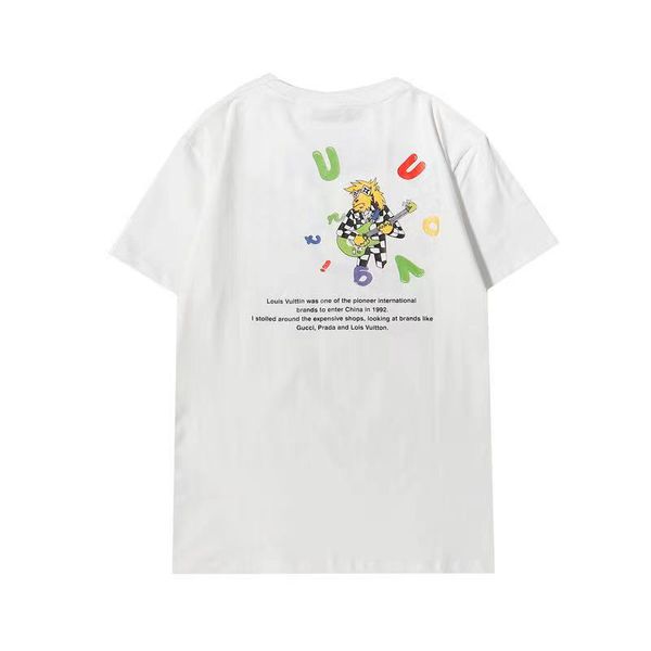 luxury summer designer men's and women's t-shirt front back letter printing pattern trend couple suit m-3xl, White;black
luxury summer designer men's and women's t-shirt front back letter printing pattern trend couple suit m-3xl, White;black