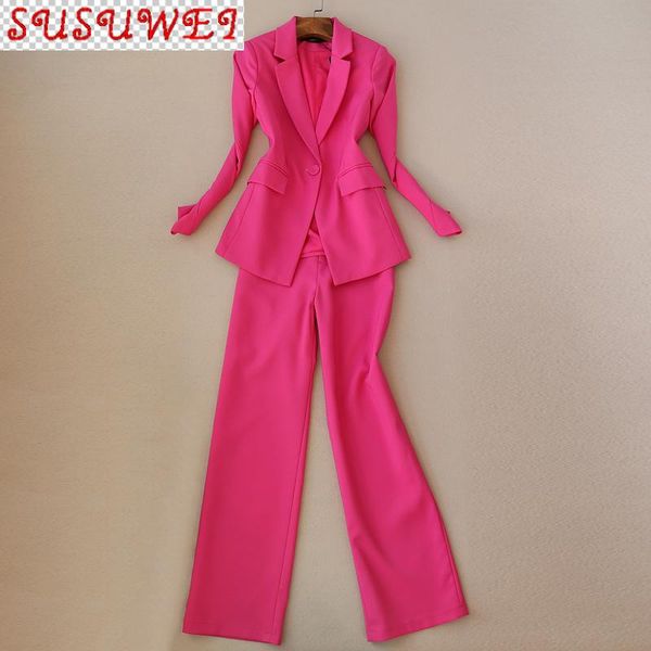 women's professional wear pants suits two-piece suit casual long sleeve blazer elegant straight-leg trousers office two piece, White
women's professional wear pants suits two-piece suit casual long sleeve blazer elegant straight-leg trousers office two piece, White