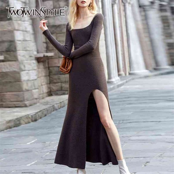 casual slim women's dresses square long sleeve high waist side split ruched dress for female fashion clothing 210520, Black;gray
casual slim women's dresses square long sleeve high waist side split ruched dress for female fashion clothing 210520, Black;gray