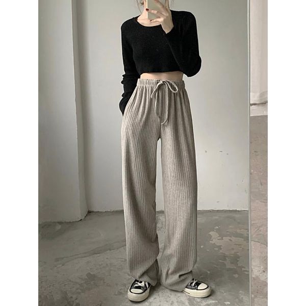 women's leggings winter velvet thick straight wide leg womens trousers autumn streetwear chic pants women high waist plus size loose, Black
women's leggings winter velvet thick straight wide leg womens trousers autumn streetwear chic pants women high waist plus size loose, Black