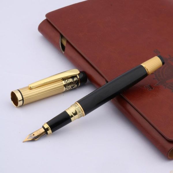 chouxiongluwei metal black golden 901 office luxurious m gift fountain pen pens
chouxiongluwei metal black golden 901 office luxurious m gift fountain pen pens
