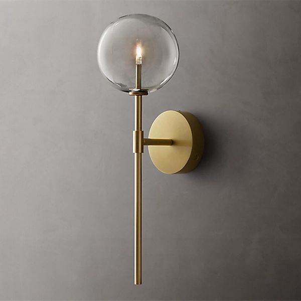 wall lamps rh american gold / black led lamp clear glass lustre scones retro sofa side lighting luminarias fixtures
wall lamps rh american gold / black led lamp clear glass lustre scones retro sofa side lighting luminarias fixtures