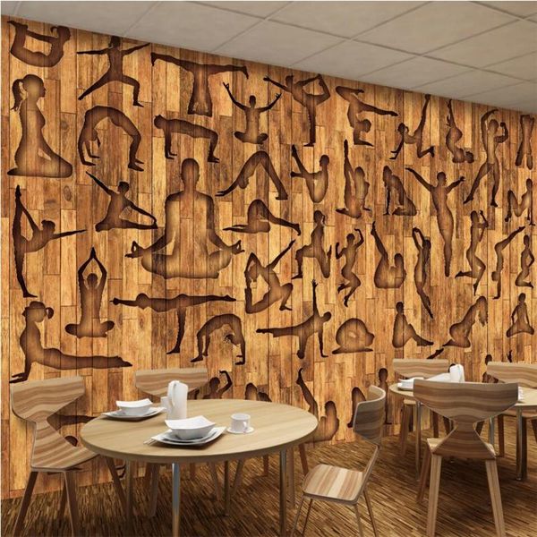 shuhiko fitness sports yoga leisure club board wood grain background wall custom large fresco green wallpaper papel de parede wallpapers 
shuhiko fitness sports yoga leisure club board wood grain background wall custom large fresco green wallpaper papel de parede wallpapers
