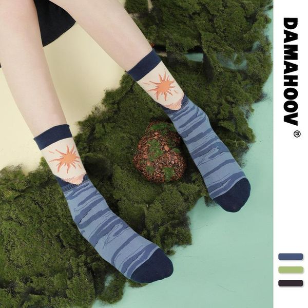 men's socks 1 pair spring and summer original innovation fashion personality trendy thin cotton women's tube, Black
men's socks 1 pair spring and summer original innovation fashion personality trendy thin cotton women's tube, Black