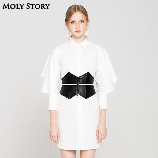 casual dresses 100% cotton white shirt long sleeve ladies side slit dress cloak shirts elegant super, Black;gray
casual dresses 100% cotton white shirt long sleeve ladies side slit dress cloak shirts elegant super, Black;gray