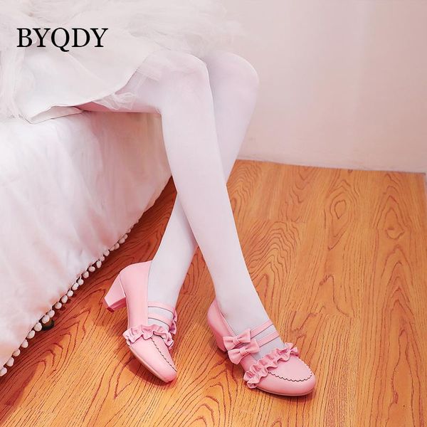 dress shoes byqdy japanese anime round toe mary janes pumps bride hoof high heels ruffles riband bow knot princess lolita plus, Black
dress shoes byqdy japanese anime round toe mary janes pumps bride hoof high heels ruffles riband bow knot princess lolita plus, Black