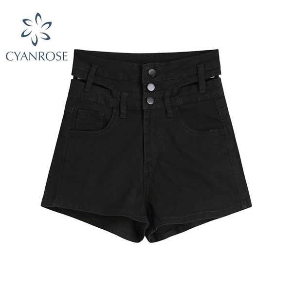 women's shorts high waist straight tube jeans for women 2021 summer style hollow design lady denim streetwear, White;black
women's shorts high waist straight tube jeans for women 2021 summer style hollow design lady denim streetwear, White;black