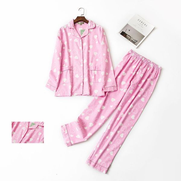 women's sleepwear sweet set 100% cotton winter pajamas long sleeve shirt pants casual cartoon warm homewear jnzm, Black;red
women's sleepwear sweet set 100% cotton winter pajamas long sleeve shirt pants casual cartoon warm homewear jnzm, Black;red