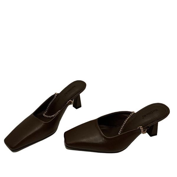 dress shoes for women 2021pumps high heels casual square toe slippers yellow mules chain slingback low, Black
dress shoes for women 2021pumps high heels casual square toe slippers yellow mules chain slingback low, Black