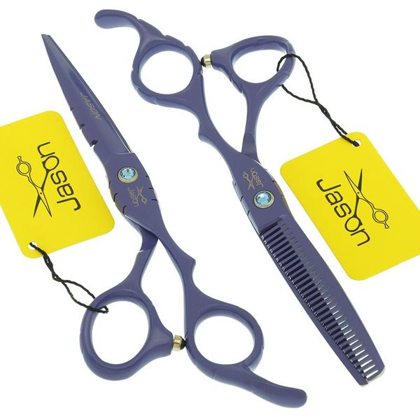 hair scissors jason 5.5/6 inch professional hairdressing japanese steel 440c salon cutting thinning shears styling tools a0064d
hair scissors jason 5.5/6 inch professional hairdressing japanese steel 440c salon cutting thinning shears styling tools a0064d