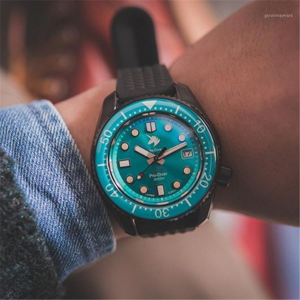 proxima green dial sbdx nh35 men diver watch 300m luxury automat wrist watches for mechanical sports clocks marinemaster wristwatches, Slivery;brown
proxima green dial sbdx nh35 men diver watch 300m luxury automat wrist watches for mechanical sports clocks marinemaster wristwatches, Slivery;brown