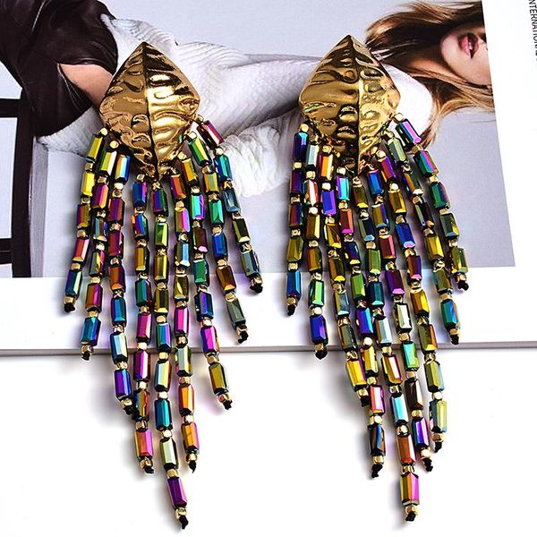 statement handmade long beaded chain earrings high-quality colorful jewelry accessories for women wholesale dangle & chandelier, Silver
statement handmade long beaded chain earrings high-quality colorful jewelry accessories for women wholesale dangle & chandelier, Silver