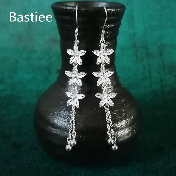 other bastiee elegant 999 sterling silver earrings for women long tassel flowers earing hmong handmade luxury jewery ethinc romantic, Golden;silver
other bastiee elegant 999 sterling silver earrings for women long tassel flowers earing hmong handmade luxury jewery ethinc romantic, Golden;silver