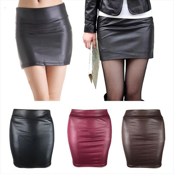 faux leather short pencil women skirt fashion office workwear bodycon high waist mini streetwear plus size, Black
faux leather short pencil women skirt fashion office workwear bodycon high waist mini streetwear plus size, Black