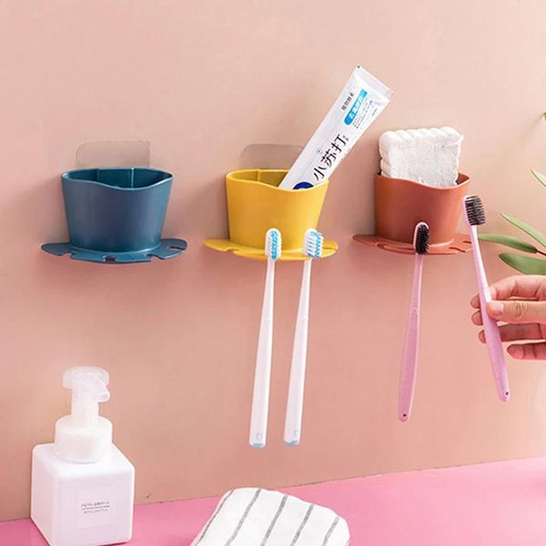 toothbrush holders 1pc holder toothpaste storage rack shaver tooth brush cosmetic plastic organizer bathroom accessories tools
toothbrush holders 1pc holder toothpaste storage rack shaver tooth brush cosmetic plastic organizer bathroom accessories tools