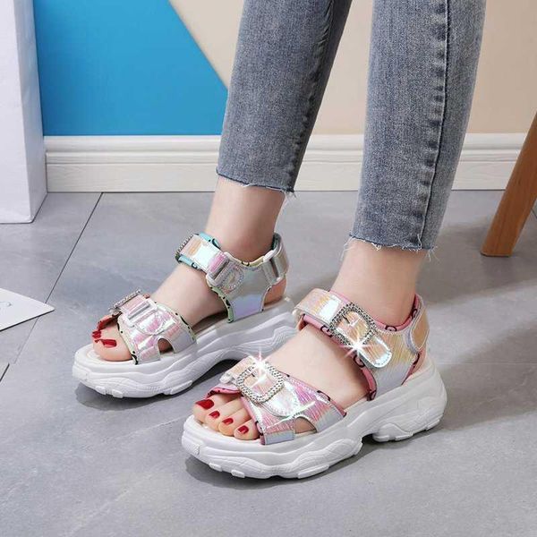 dress shoes 2021 summer chunky sandals womens platform wedge sandal high heels female buckle flash casual woman sport, Black
dress shoes 2021 summer chunky sandals womens platform wedge sandal high heels female buckle flash casual woman sport, Black