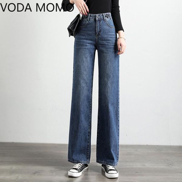 trousers casual solid wide leg jeans woman straight long pants 2021 spring women blue high waist loose denim female women's
trousers casual solid wide leg jeans woman straight long pants 2021 spring women blue high waist loose denim female women's