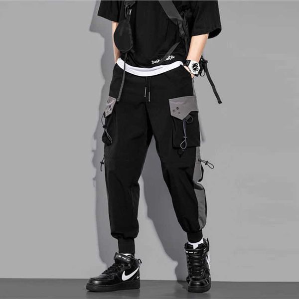 men's pants streetwear cargo autumn spring loose korean style casual student hip hop ankle banded long oyzv, Black
men's pants streetwear cargo autumn spring loose korean style casual student hip hop ankle banded long oyzv, Black