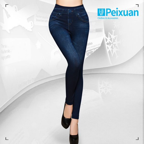leggings fashion cotton imitation denim printed 9-point-dozen underwear pencil pants, Black
leggings fashion cotton imitation denim printed 9-point-dozen underwear pencil pants, Black