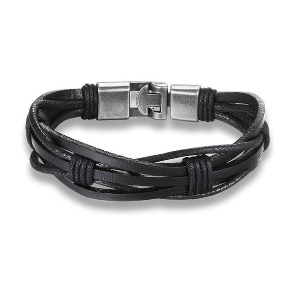 charm bracelets punk mens bracelet fashion men women black leather easy-hook & bangles male female jewelry pulseras, Golden;silver
charm bracelets punk mens bracelet fashion men women black leather easy-hook & bangles male female jewelry pulseras, Golden;silver