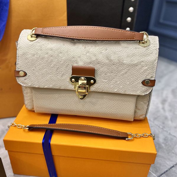 chain bag handbag shoulder crossbody bags grain calfskin leather embossed classic letter golden magnetic hasp totes women handbags wallet
chain bag handbag shoulder crossbody bags grain calfskin leather embossed classic letter golden magnetic hasp totes women handbags wallet
