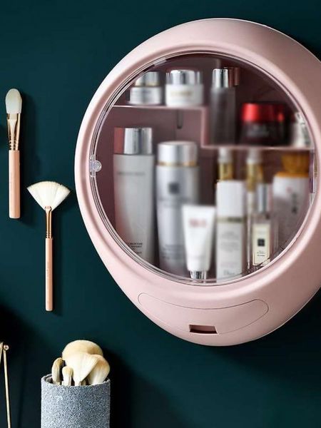 hooks & rails cosmetic storage box wall-mounted large-capacity skin care product rack dust-proof punch-lipstick makeup
hooks & rails cosmetic storage box wall-mounted large-capacity skin care product rack dust-proof punch-lipstick makeup