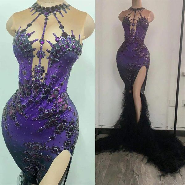casual dresses evening party birthday prom slit trailing women purple rhinestones sleeveless floor-length dress singer model costume, Black;gray
casual dresses evening party birthday prom slit trailing women purple rhinestones sleeveless floor-length dress singer model costume, Black;gray