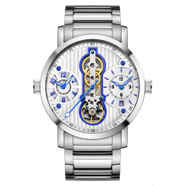 watch guanqin skeleton automatic mens wristwatch hollow round dial luxury brand stainless steel waterproof mechanical, Slivery;brown
watch guanqin skeleton automatic mens wristwatch hollow round dial luxury brand stainless steel waterproof mechanical, Slivery;brown