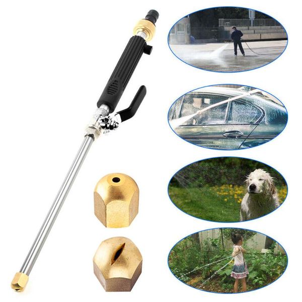 hydro jet pressure power gun washer wand - upgrade water hose nozzle garden sprayer watering car window glass cleaning tool equipments
hydro jet pressure power gun washer wand - upgrade water hose nozzle garden sprayer watering car window glass cleaning tool equipments