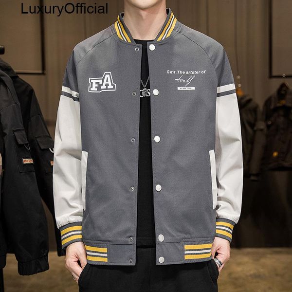men's casual shirts jacket 2021 autumn trend baseball suit loose and versatile work clothes stand collar wear, White;black
men's casual shirts jacket 2021 autumn trend baseball suit loose and versatile work clothes stand collar wear, White;black