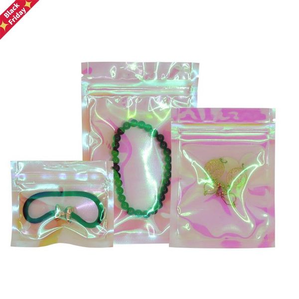 pcs iridescent bags pouches cosmetic plastic laser holographic makeup hologram zipper gift wrap
pcs iridescent bags pouches cosmetic plastic laser holographic makeup hologram zipper gift wrap