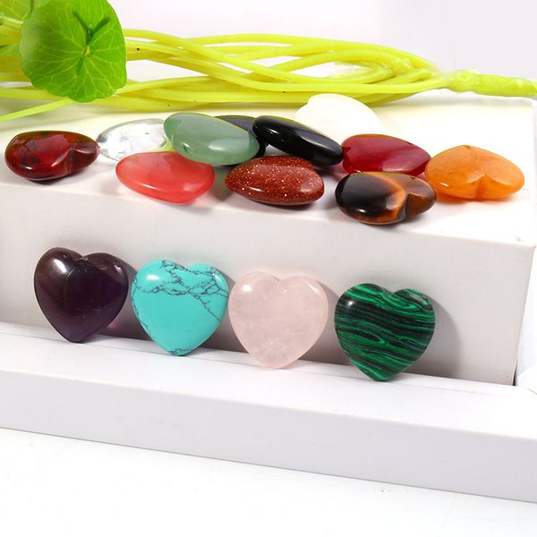 natural 20mm heart turquoise rose quartz stone love naked stones hearts decorate ornaments hand handle pieces diy necklace accessories, Black
natural 20mm heart turquoise rose quartz stone love naked stones hearts decorate ornaments hand handle pieces diy necklace accessories, Black