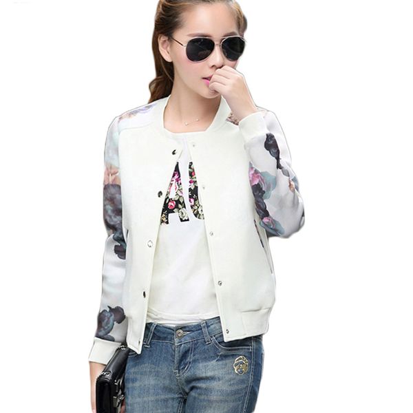 women jacket brand flower print girl plus size casual baseball sweatshirt button thin bomber long sleeves coat jackets 210419, Black;brown
women jacket brand flower print girl plus size casual baseball sweatshirt button thin bomber long sleeves coat jackets 210419, Black;brown