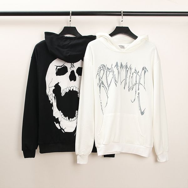 chao brand revenge high street hip hop broken skull english print plush hoodie autumn and winter, Black
chao brand revenge high street hip hop broken skull english print plush hoodie autumn and winter, Black