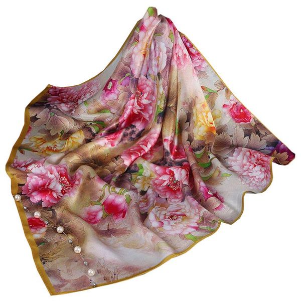 scarves 100% silk scarf women neckwear small square medium spring autumn lady real soft 70cm, Blue;gray
scarves 100% silk scarf women neckwear small square medium spring autumn lady real soft 70cm, Blue;gray