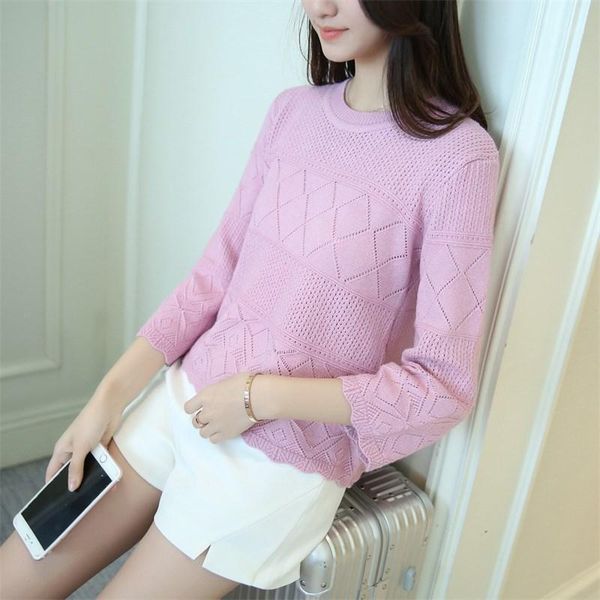 spring thin round neck sweater women loose pullover fashion trend hollow bottoming shirt women's sweaters, White;black
spring thin round neck sweater women loose pullover fashion trend hollow bottoming shirt women's sweaters, White;black