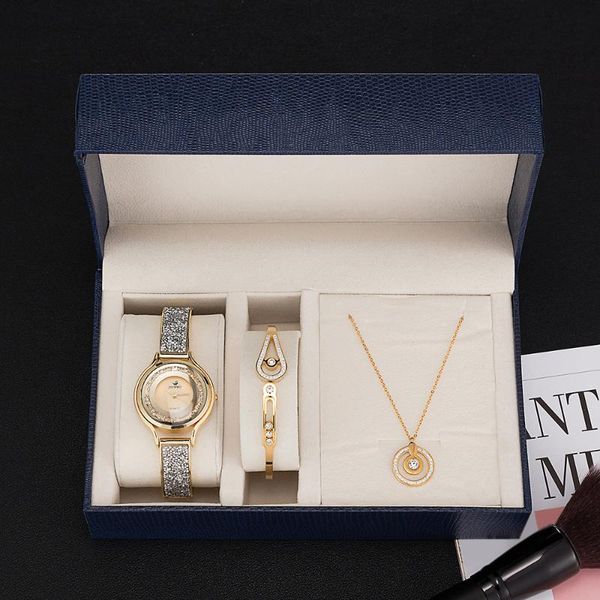 wristwatches zonmfei brand gift box set 3pcs women luxury wrist watch/stainless steel bangle/stainless necklace smart style, Slivery;brown
wristwatches zonmfei brand gift box set 3pcs women luxury wrist watch/stainless steel bangle/stainless necklace smart style, Slivery;brown