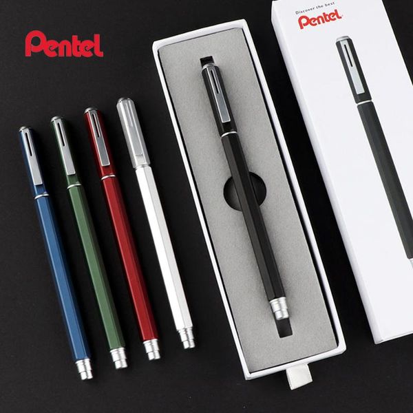 pentel energel metal pen holder bln665 quick-drying gel hexagonal creative body 0.5mm student office signing pens
pentel energel metal pen holder bln665 quick-drying gel hexagonal creative body 0.5mm student office signing pens