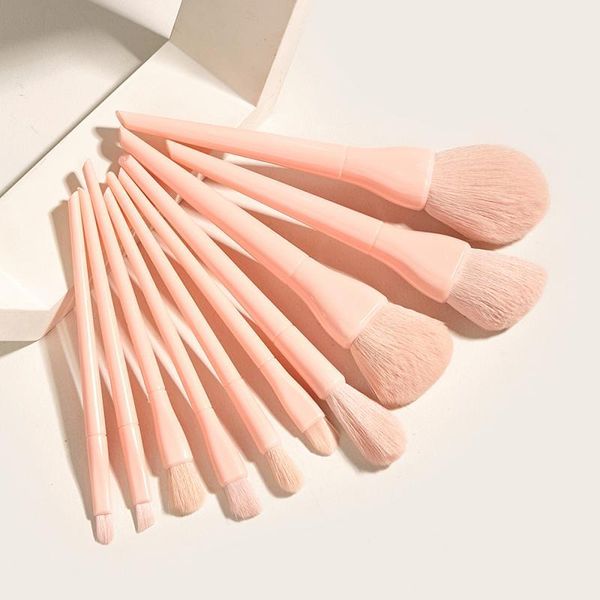makeup brushes 10 pcs/set soft foundation loose powder eye shadow blush concealer lip cosmetic tool
makeup brushes 10 pcs/set soft foundation loose powder eye shadow blush concealer lip cosmetic tool