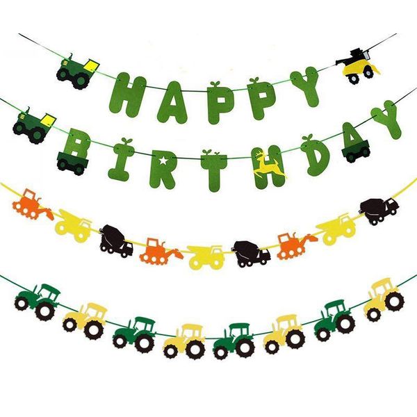 excavator truck happy birthday banner construction vehicle garland flags for farm party decorations kids boy favors decoration
excavator truck happy birthday banner construction vehicle garland flags for farm party decorations kids boy favors decoration