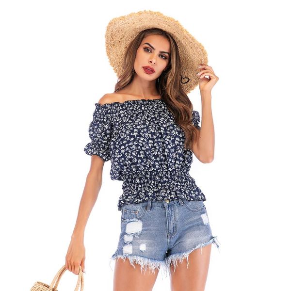 women's blouses & shirts 2021 women thin off shoulder boho clothing summer vintage one chiffon floral shirt short sleeve, White
women's blouses & shirts 2021 women thin off shoulder boho clothing summer vintage one chiffon floral shirt short sleeve, White