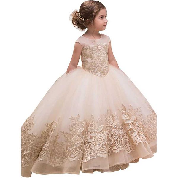 girl's dresses princess sweep / brush train flower girl wedding lace sleeveless jewel neck with, Red;yellow
girl's dresses princess sweep / brush train flower girl wedding lace sleeveless jewel neck with, Red;yellow