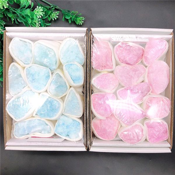 decorative objects & figurines 2 kinds 1 box natural pink blue aragonite crystal quartz mineral reiki stones specimen and minerals
decorative objects & figurines 2 kinds 1 box natural pink blue aragonite crystal quartz mineral reiki stones specimen and minerals