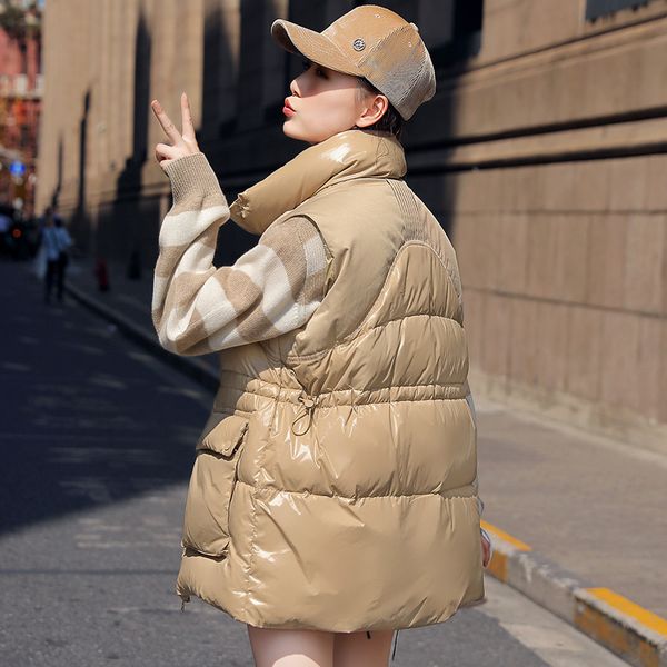 vests down et, women's bright face, foreign style, korean version, sleevels warm outer vt, vt in autumn and winter of 2021, Black;white
vests down et, women's bright face, foreign style, korean version, sleevels warm outer vt, vt in autumn and winter of 2021, Black;white