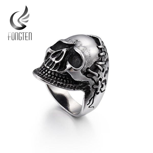 cluster rings fongten gothic style charm men ring stainless steel personality punk male fashion accessories party jewelry, Golden;silver
cluster rings fongten gothic style charm men ring stainless steel personality punk male fashion accessories party jewelry, Golden;silver